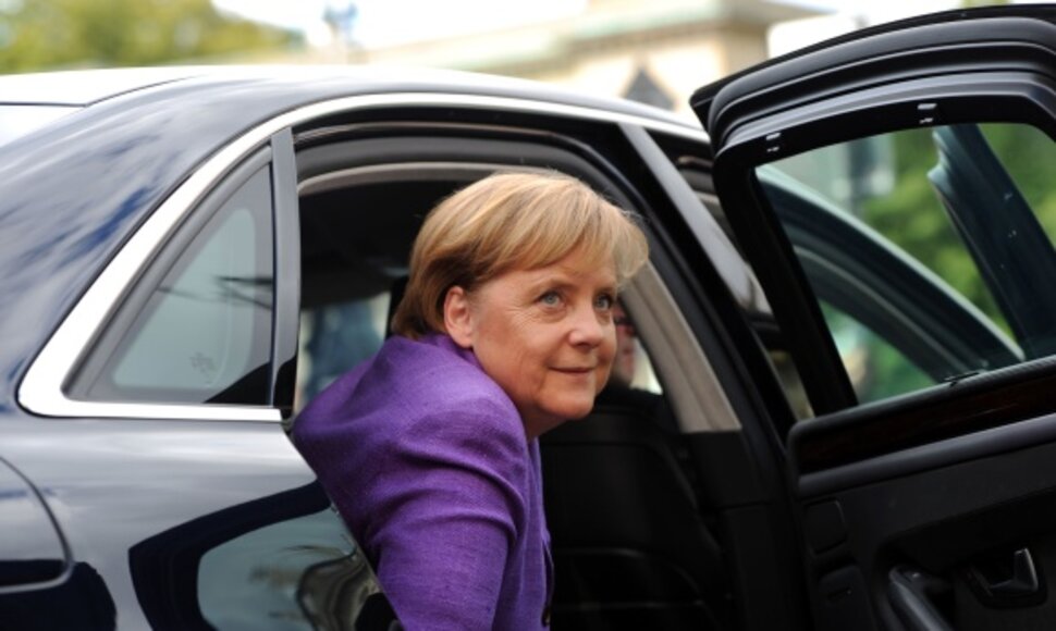 &Scaron;iandieninis 56 m. A.Merkel vizitas bus trečiasis Vokietijos kanclerio apsilankymas Lietuvoje. 2008-aisiais vie&scaron;ėjo pati A.Merkel. 2000-aisiais buvo atvykęs tuometis kancleris Gerhardas Schroederis.
