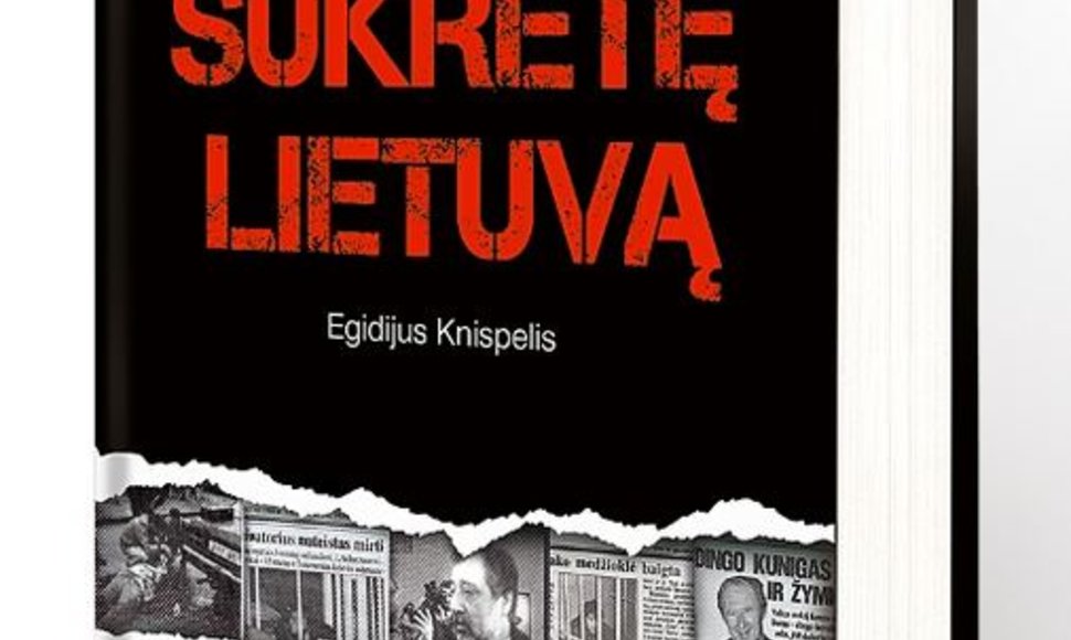 Knygos „Įvykiai, sukrėtę Lietuvą“ viršelis