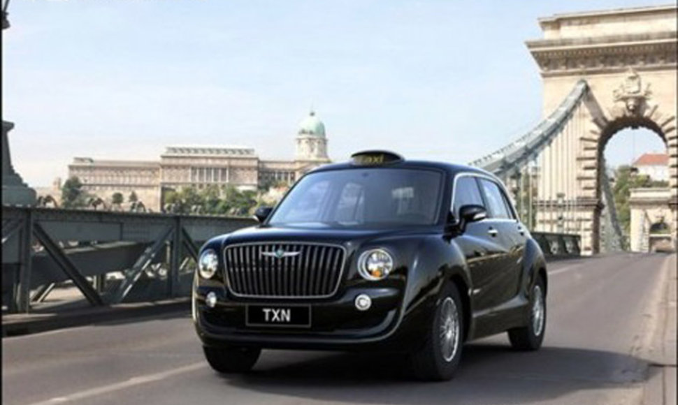 Kinai paruošė naują Londono taksi versiją
