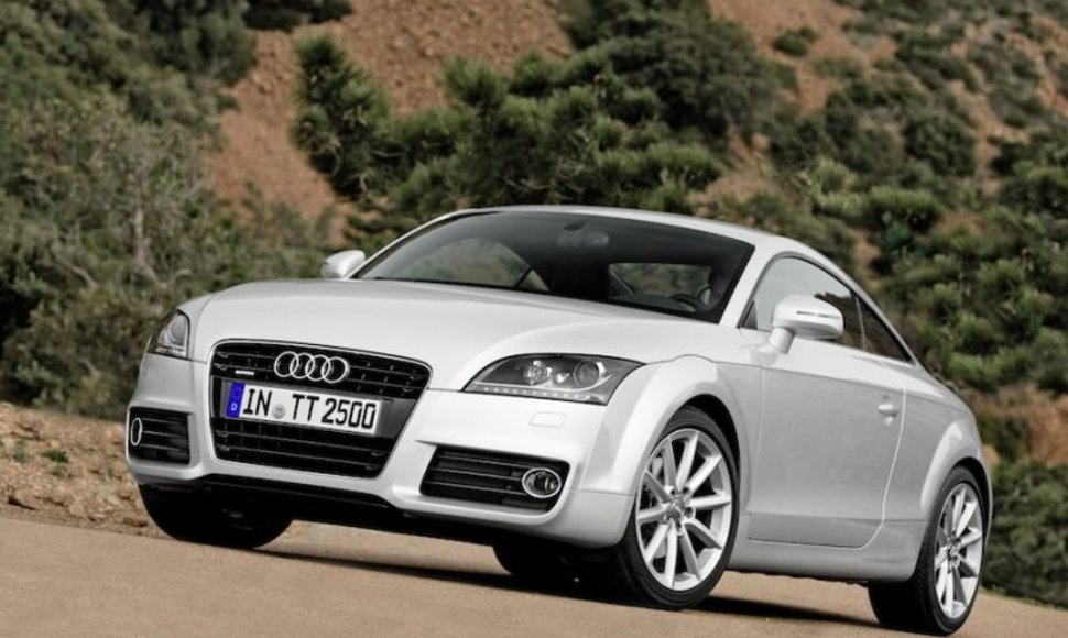 „Audi TT“ sulaukė kosmetinio atnaujinimo