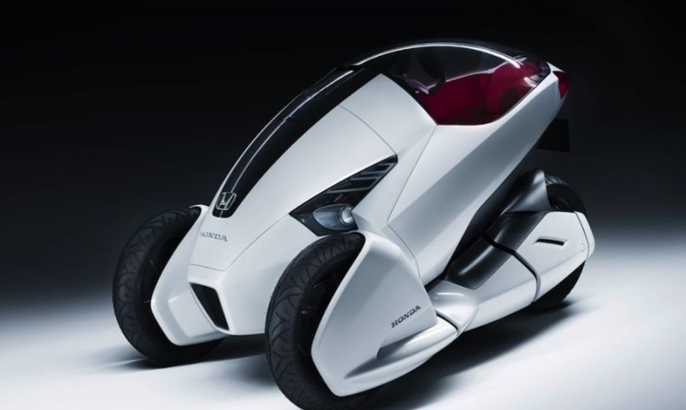 „Honda 3R-C“ koncepcija – automobilio ir motorolerio hibridas