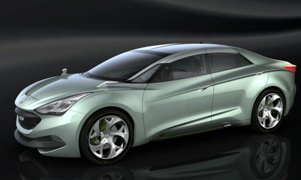 „Hyundai i-Flow“ koncepcija – dyzelinis hibridas