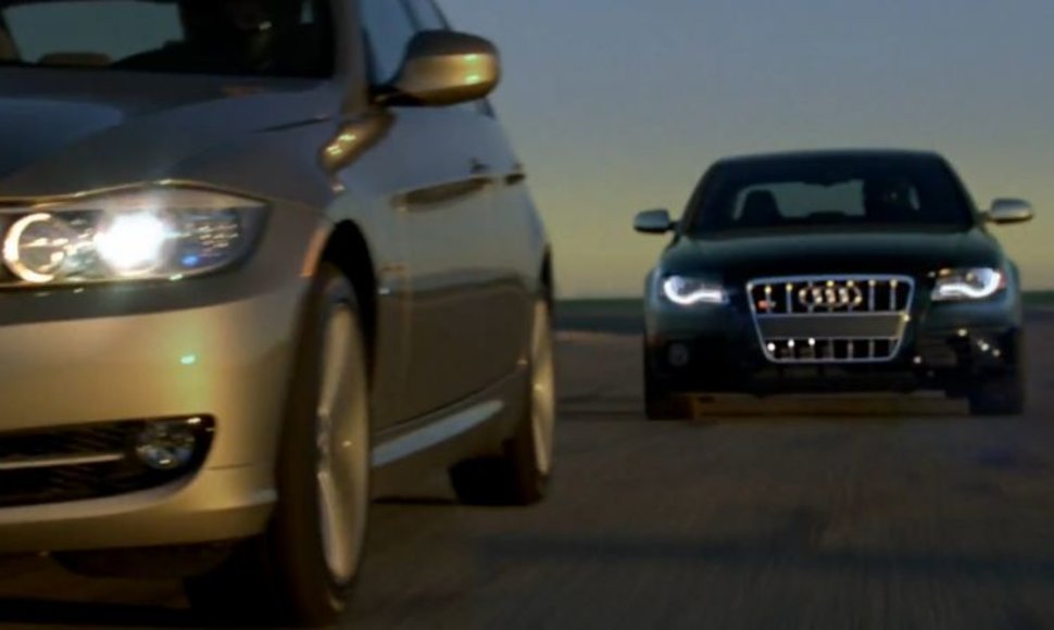 „Audi“ ir BMW reklaminis karas tęsiasi