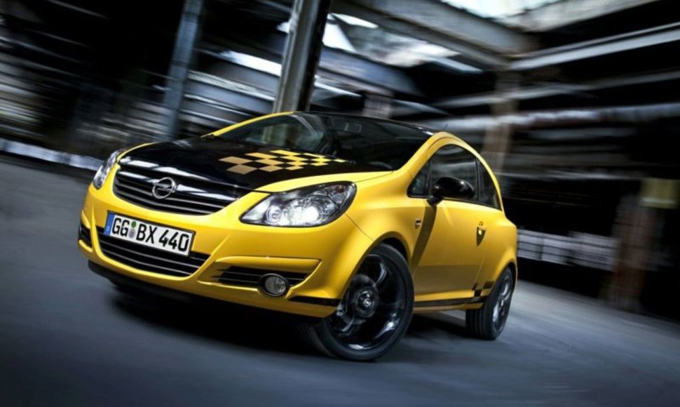 „Opel Corsa Color Race“ – pagarba istorijai