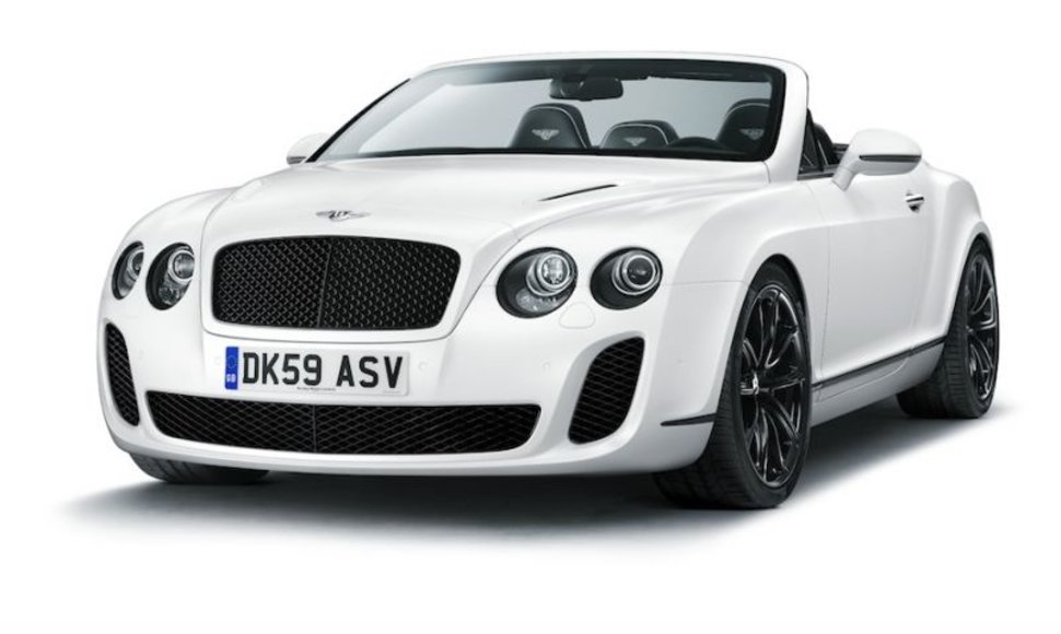 Atskleistas „Bentley Continental Supersports Convertible“