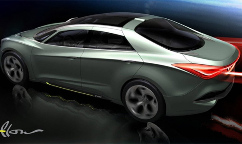 „Hyundai i-Flow“ – būsimasis „Ford Mondeo“ varžovas