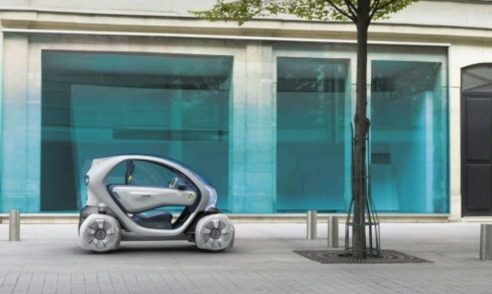 „Renault Twizy Z.E. Concept“ – hipis bus gaminamas