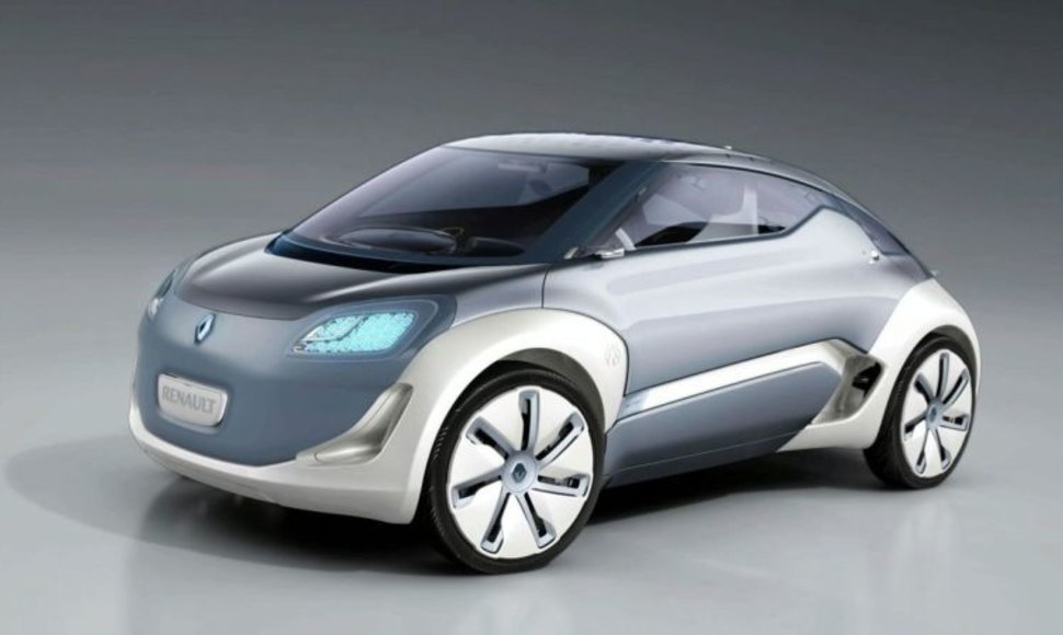 „Renault Zoe Z.E. Concept“ taps serijiniu modeliu