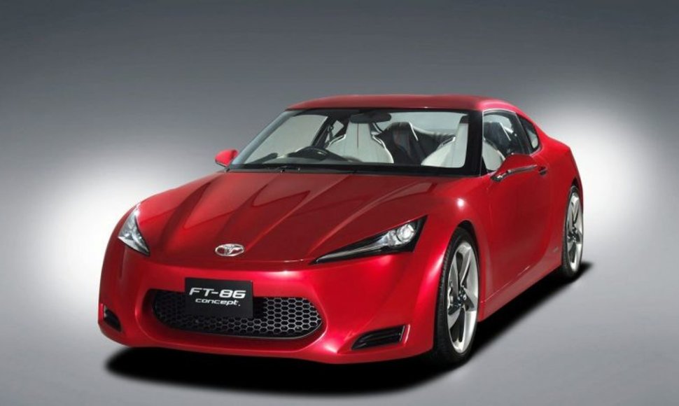 „Toyota FT-86“ koncepcija turės „Subaru“ variklį