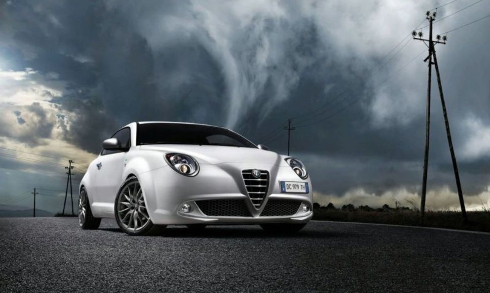„Alfa Romeo MiTo Quadrifoglio Verde“ – galingiausia versija