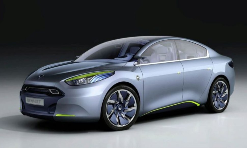 „Renault Fluence Z.E. Concept“ – koncepcija visai šeimai