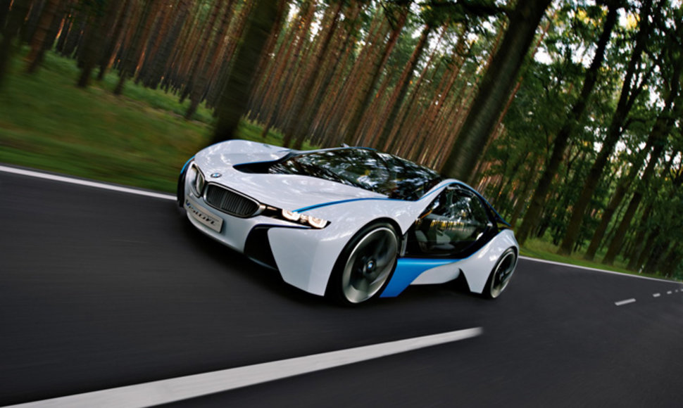 „BMW Vision EfficientDynamics“ – turbodyzelinis hibridas
