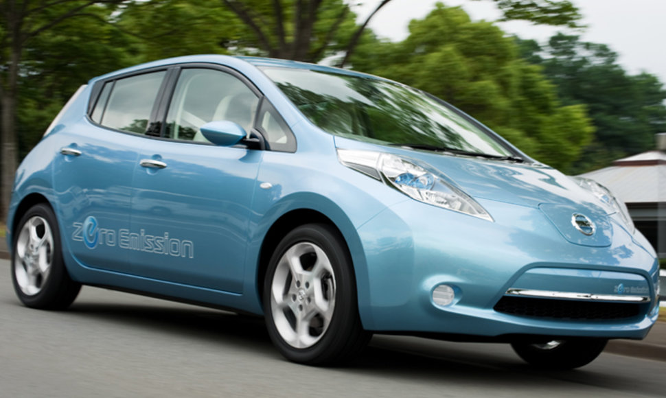 „Nissan LEAF“ – elektromobilis masėms