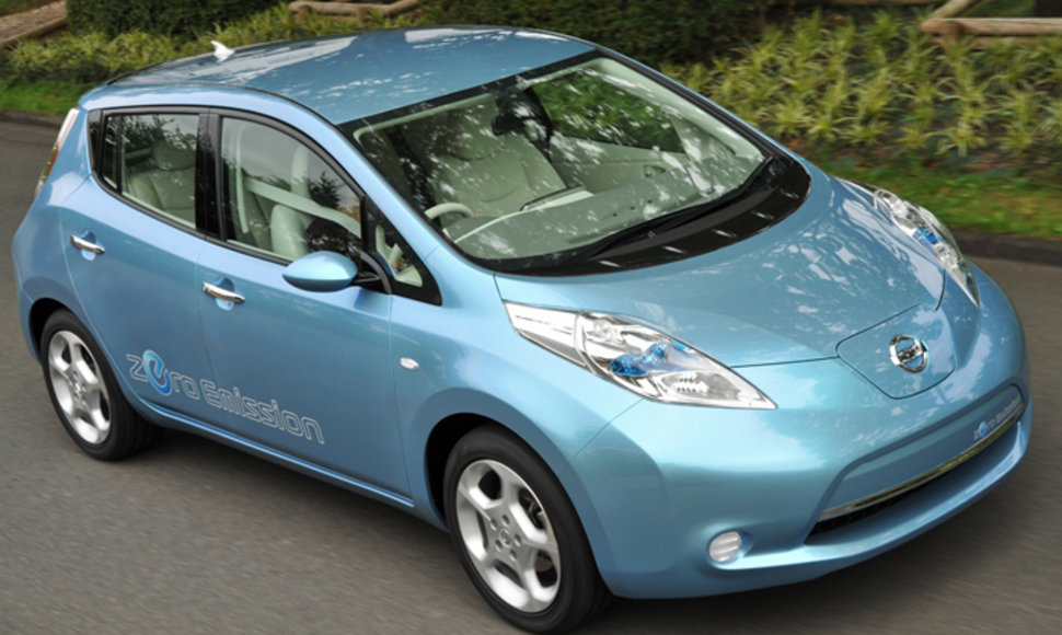 „Nissan LEAF“ – elektromobilis masėms