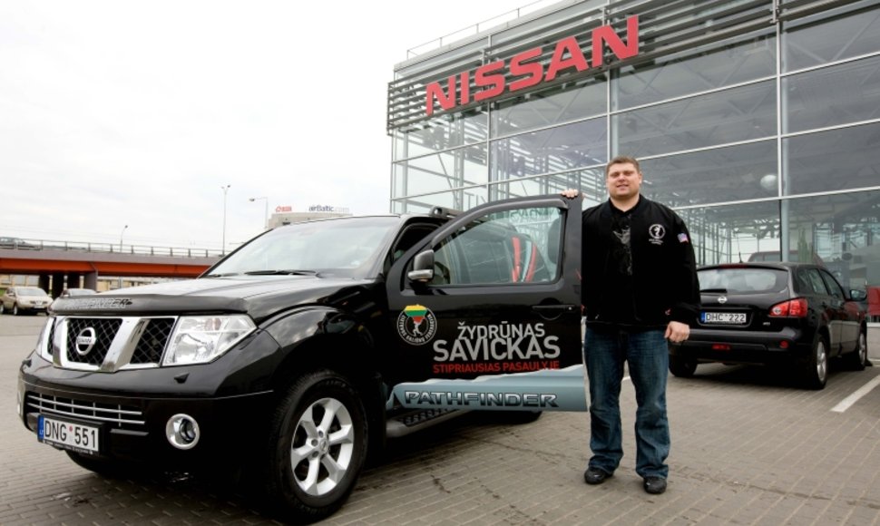 „Nissan Pathfinder“ – naujasis Žydrūno Savicko automobilis