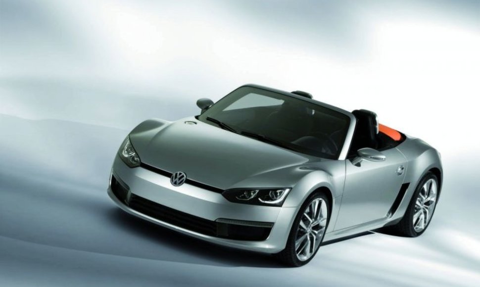 „Volkswagen Concept Blue Sports” sudomins kabrioletų mėgėjus
