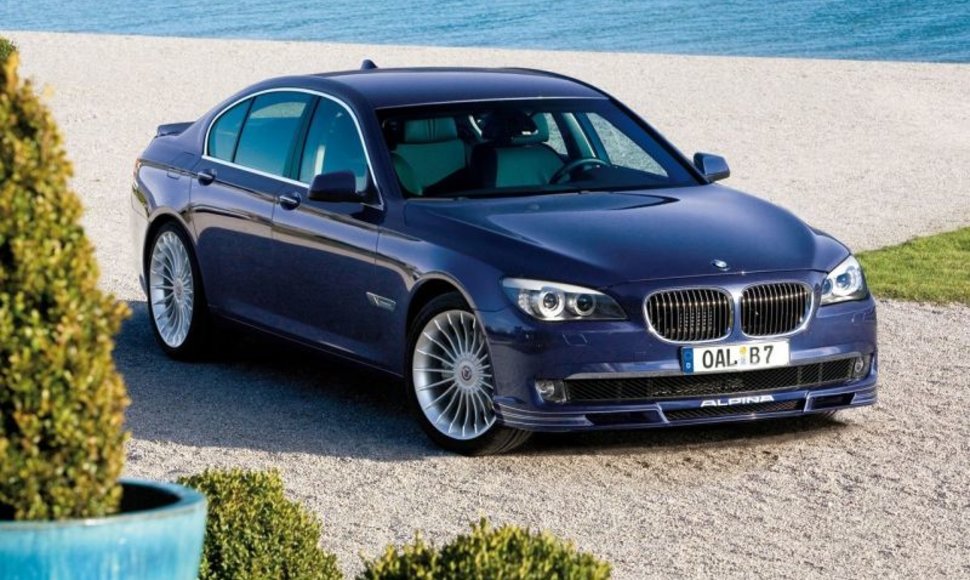 Ženeva 2009: „BMW Alpina B7 Bi-Turbo“ priblokš galia