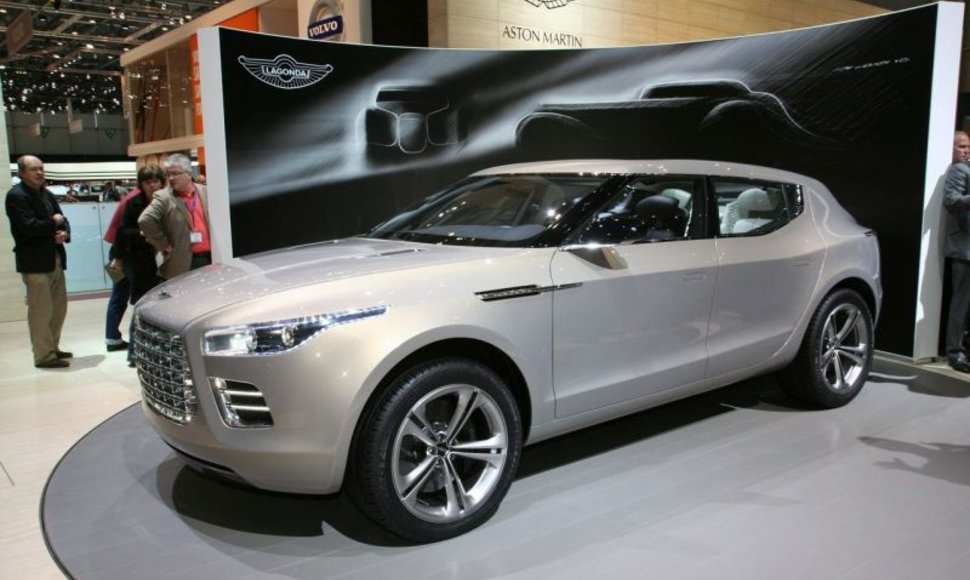 Ženeva 2009: „Aston Martin Lagonda” koncepcija skirta jubiliejui paminėti
