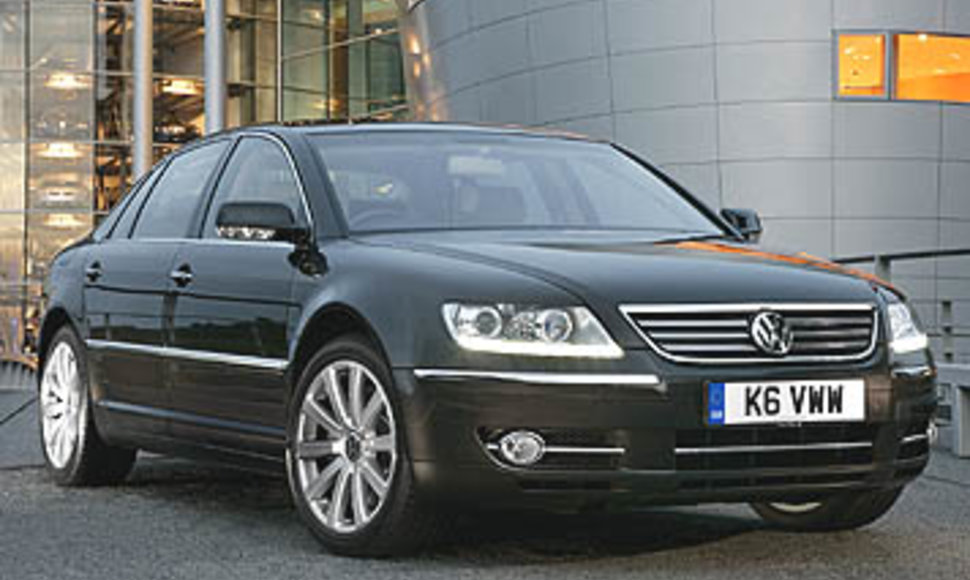 Subtilus „Volkswagen Phaeton“ atnaujinimas