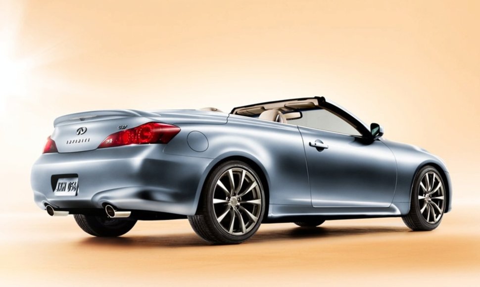 „Infiniti G37“ kabrioletas – ir Europai