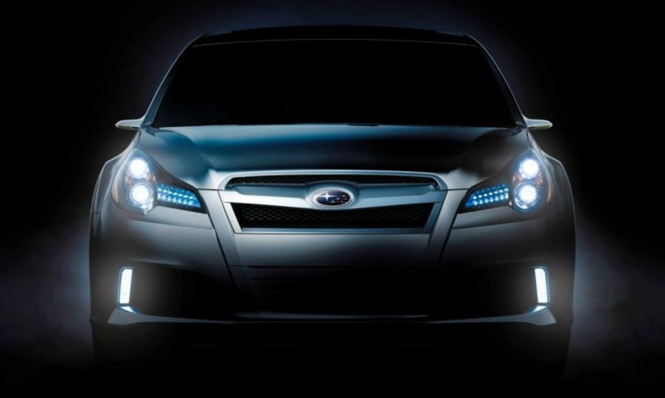 „Subaru Legacy” koncepcija paliks įspūdį