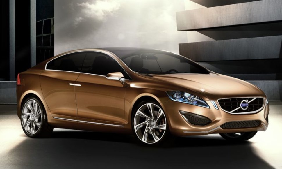 „Volvo S60“ koncepcija – pasaulinio debiuto belaukiant