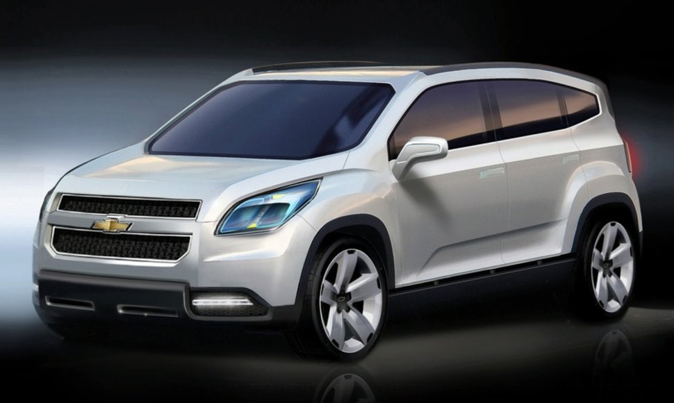 Atskleista „Chevrolet Orlando” koncepcija