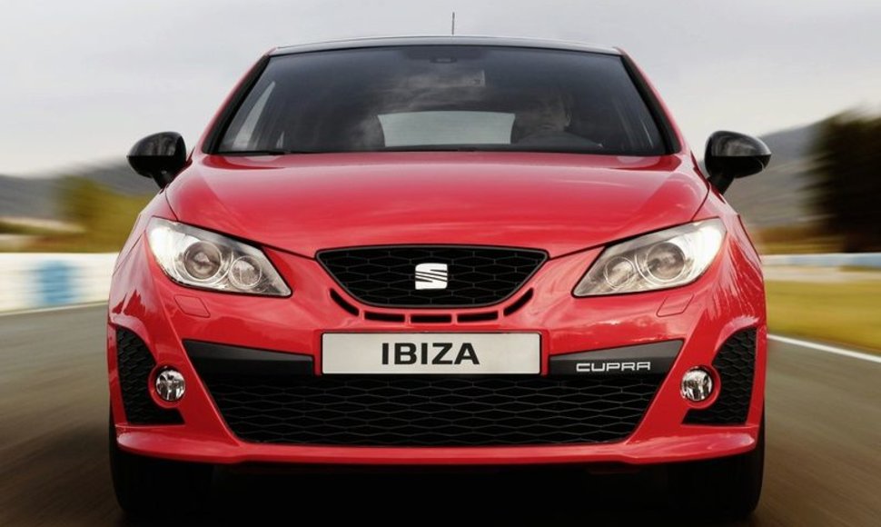 „Seat Ibiza Cupra“ - mažylis aštriais nagais