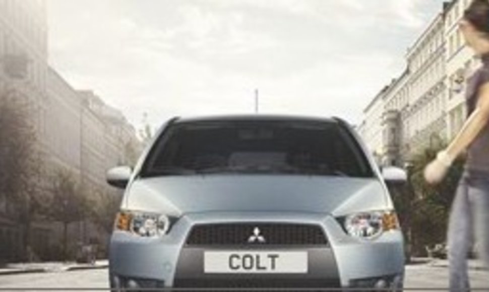 Atnaujintas „Mitsubishi Colt“ – paslaptis atskleista