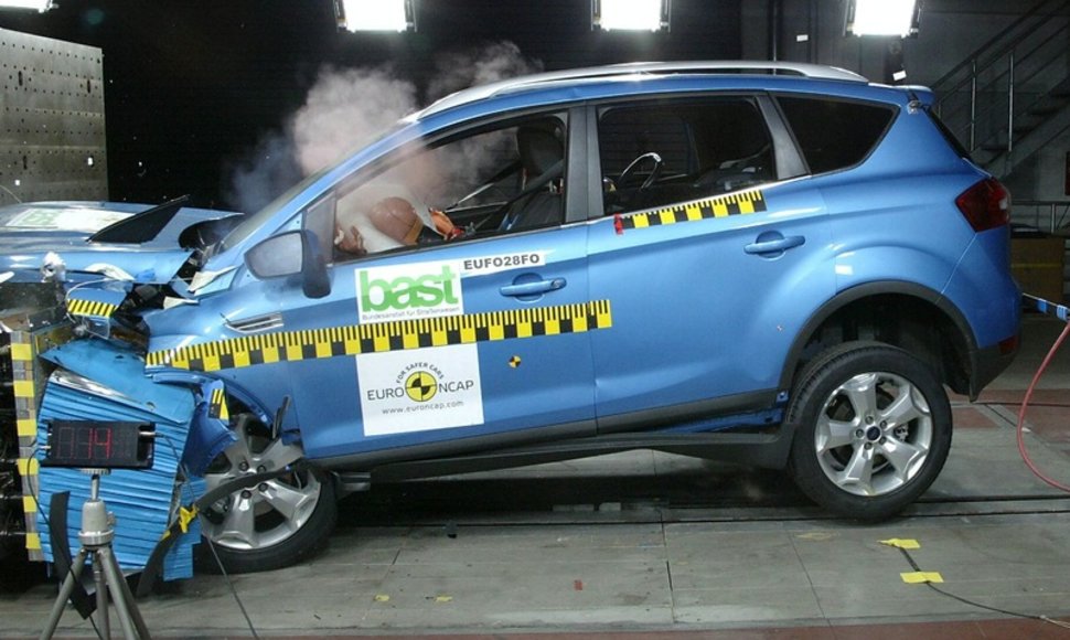 „Ford Kuga“ – penkios „EuroNCAP“ žvaigždutės