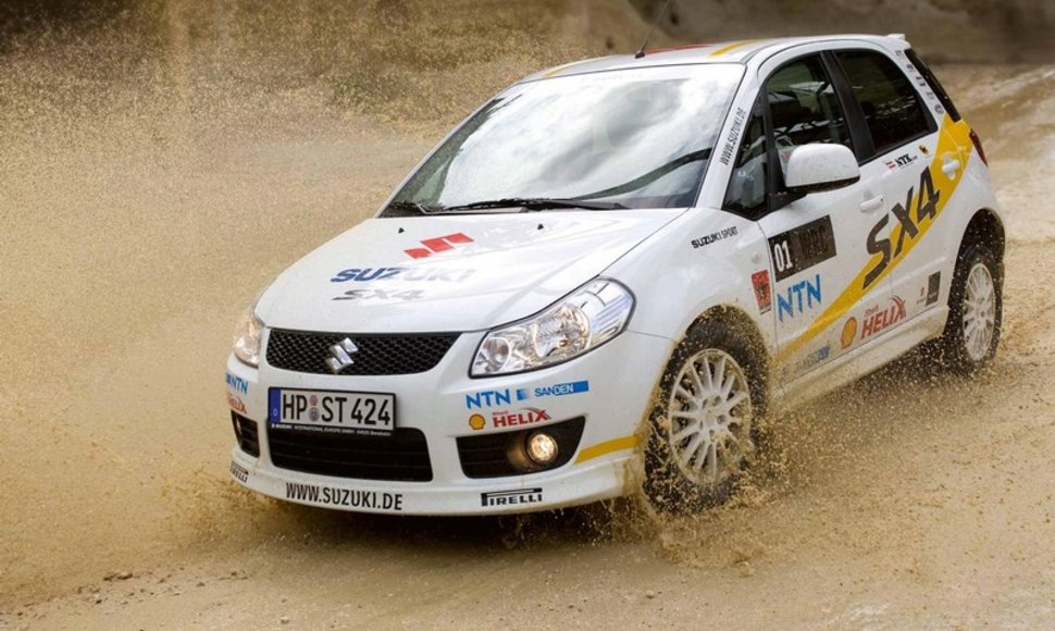 Perliukas ralio mėgėjams – speciali „Suzuki SX4 WRC“ versija