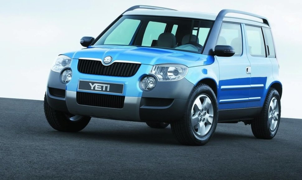 „Škoda Yeti“ gali tapti serijiniu modeliu