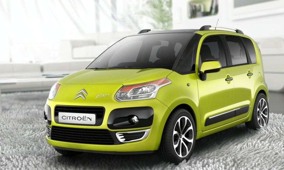 „Citroen C3 Picasso“ – naujas prancūzų kūrinys