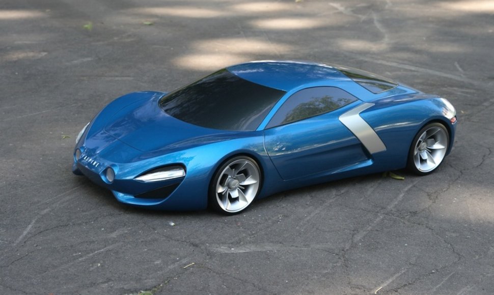 „Renault Alpine” – kaip galėtų atrodyti prancūziški automobiliai