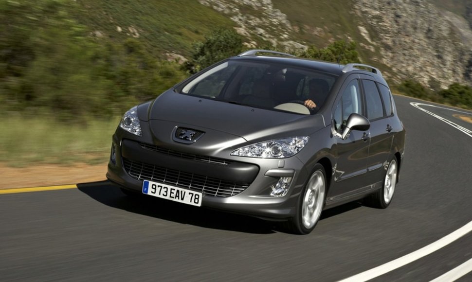 „Peugeot 308 SW“ - automobilis šeimai