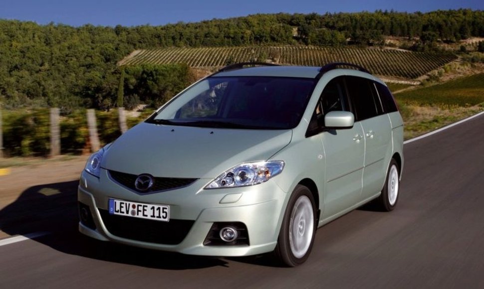 Vienatūris „Mazda 5“ (asociatyvinės nuotr.)