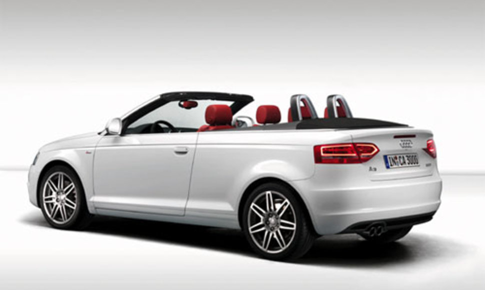 „Audi A3“ bus galima įsigyti ir kabrioleto kėbulu