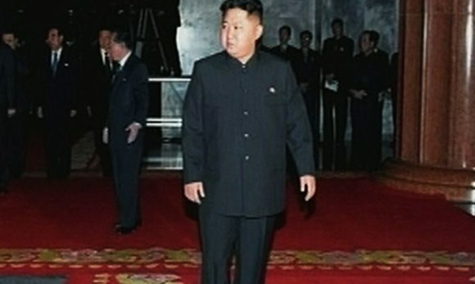 Šiaurės Korėjos lyderio įpėdinis Kim Jong-Unas