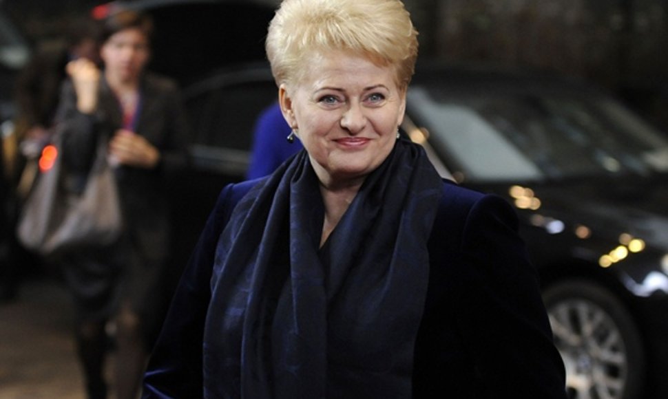 Dalia Grybauskaitė atvyko į ES viršūnių susitikimą.