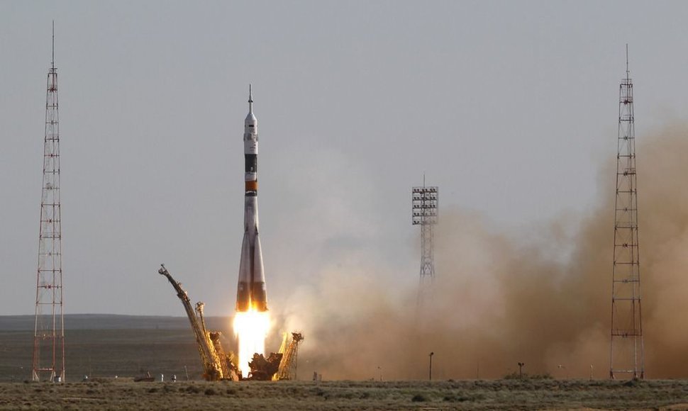 „Sojuz FG“ raketos pakilimas