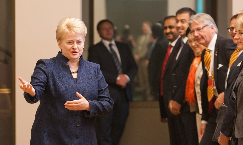 Lietuvos prezidentė Dalia Grybauskaitė