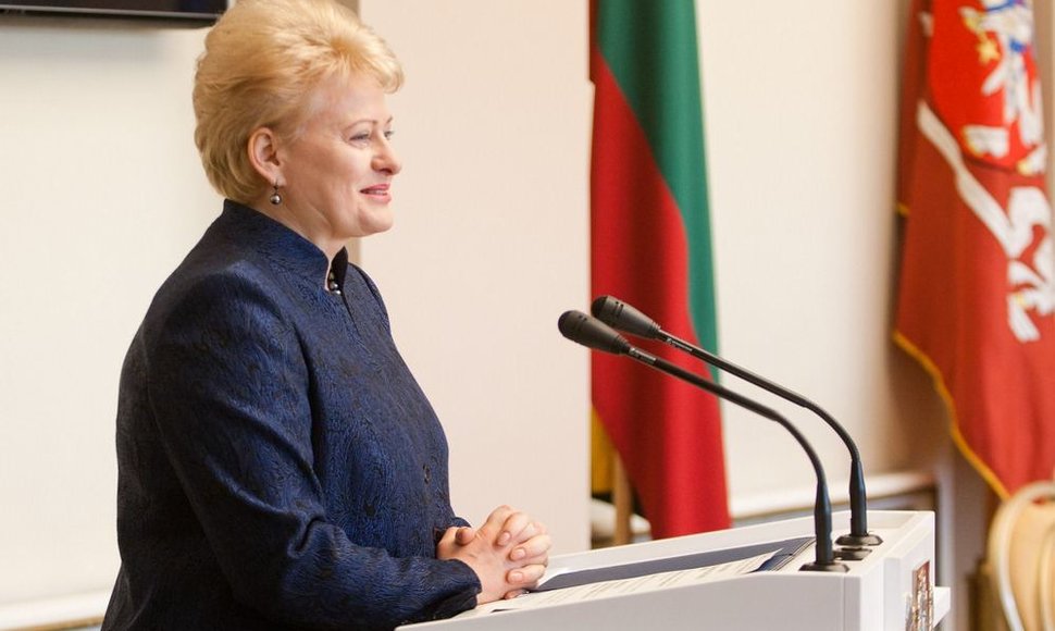 Lietuvos prezidentė Dalia Grybauskaitė