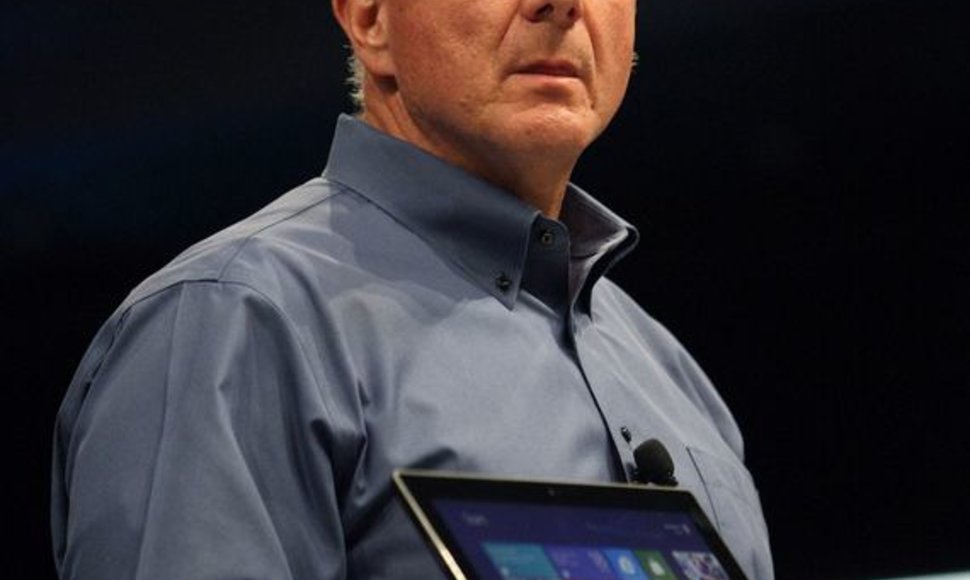 „Microsoft“ generalinis direktorius Steve‘as Ballmeris