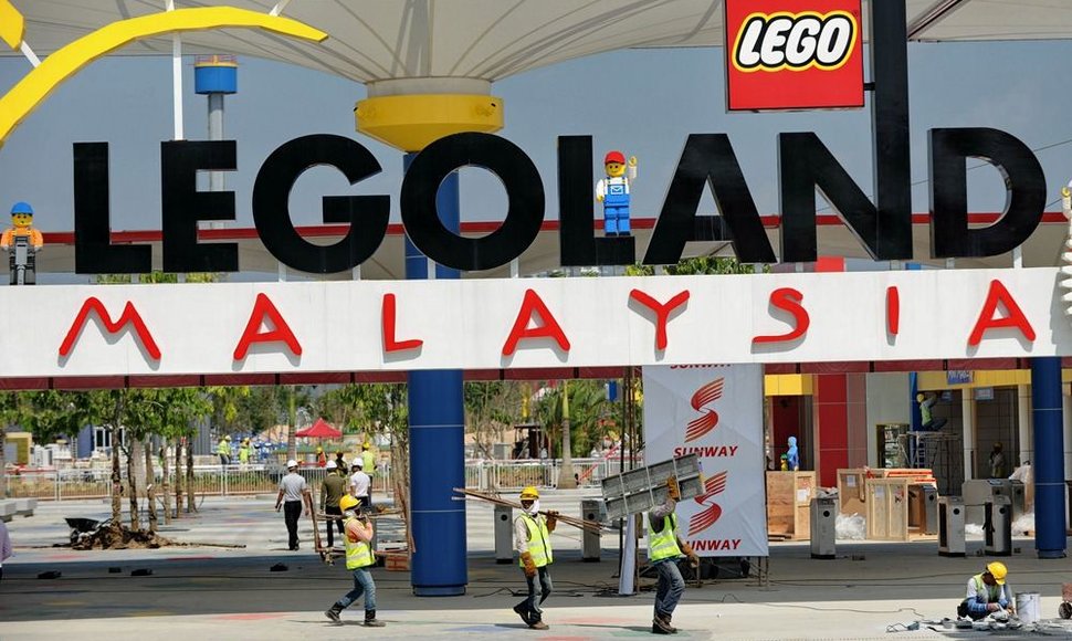 Įėjimas į Malaizijos „Legolendą“