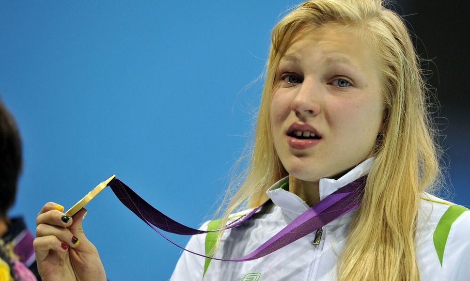 Lietuvos plaukikė Rūta Meilutytė