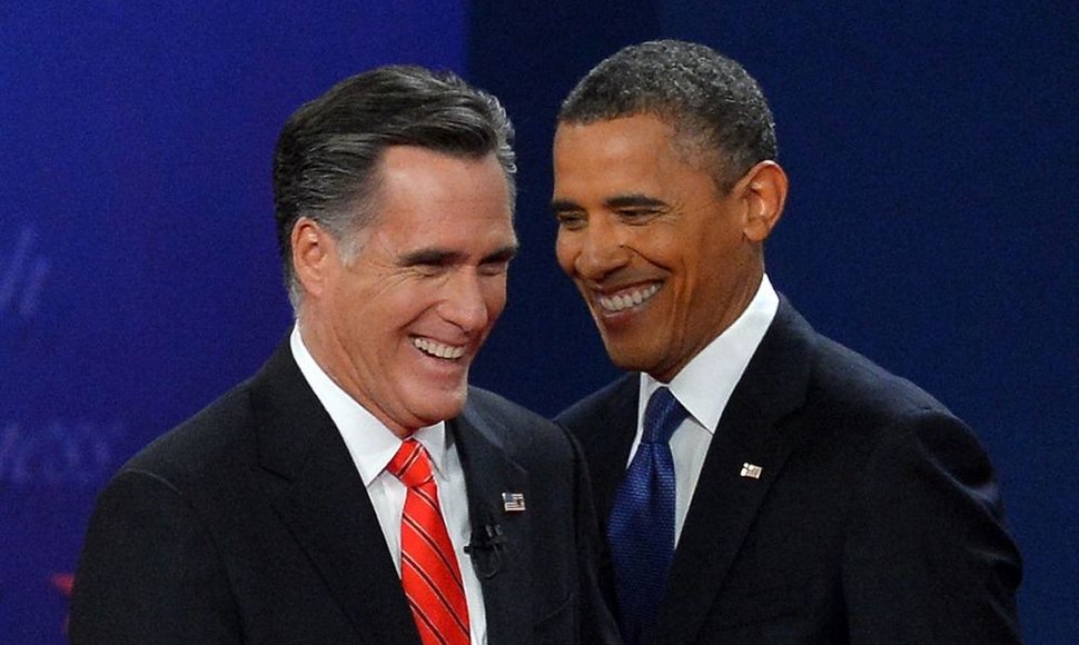 Mittas Romney ir Barackas Obama
