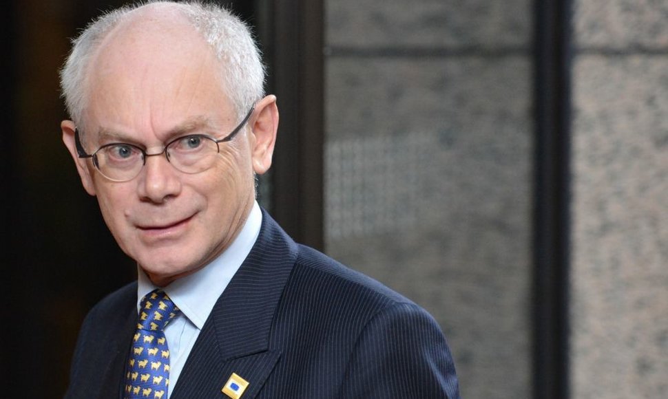 Europos Vadovų Tarybos pirmininkas Hermanas van Rompuy