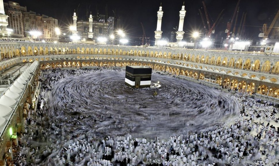 Musulmonų piligrimai Mekoje