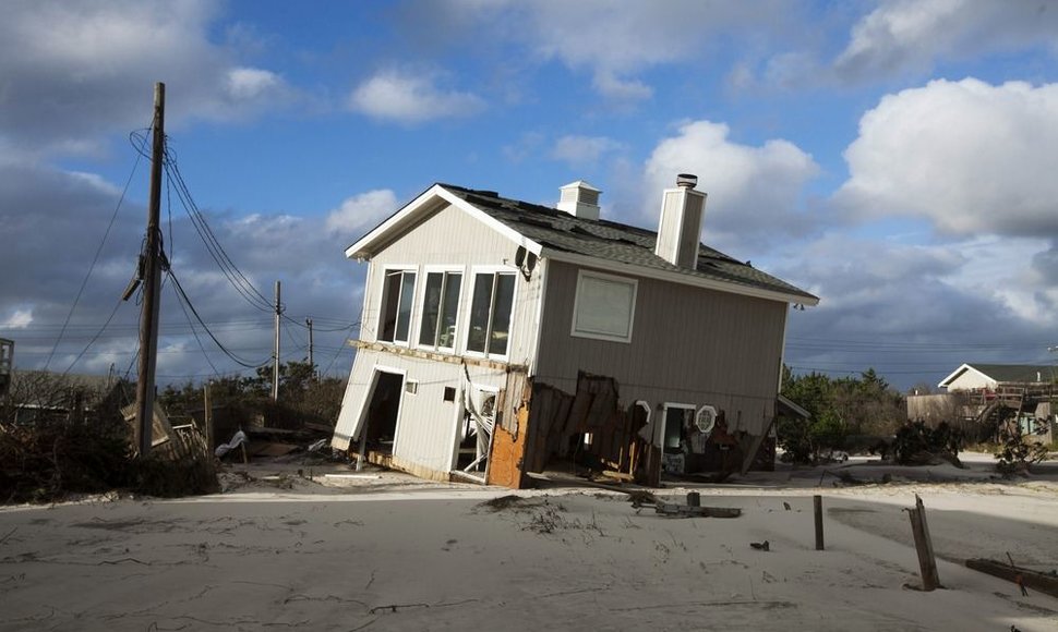 Sandy uragano padariniai