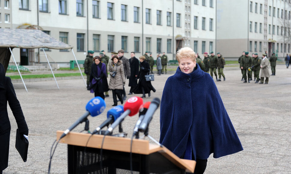 Prezidentė Dalia Grybauskaitė Rukloje